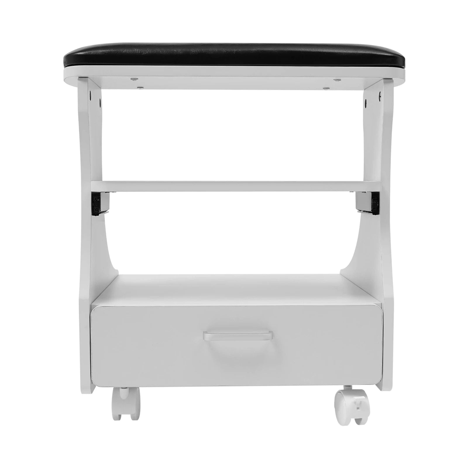 Foot Bath Stool Foot Rest Pedicure Manicure Funiture Trolley Footbath with Wheels for Beauty Salons