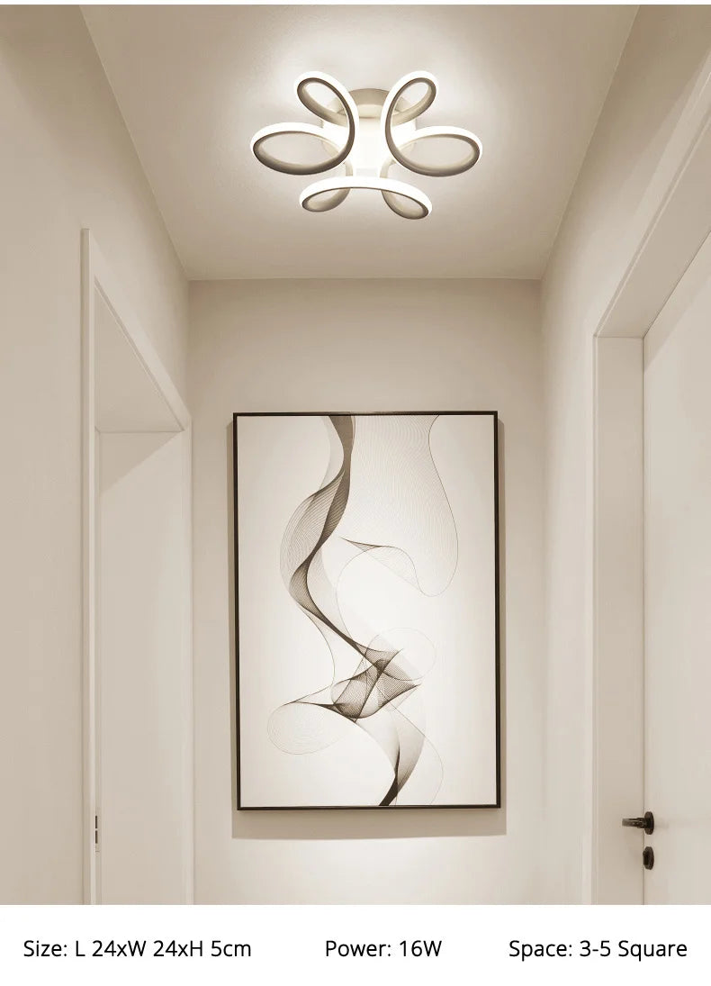 Modern LED Chandelier Lighting For Living Room Bedroom New Lamp Gold Frame Aluminum Dropshipping Indoor Fixture Light Lustres