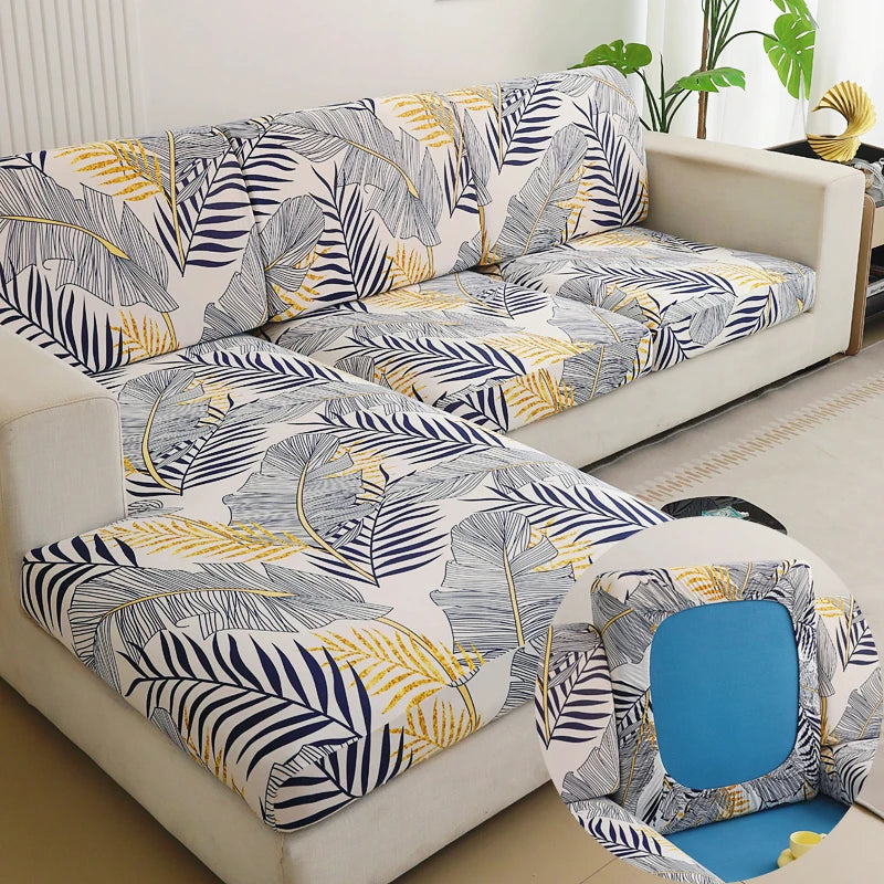 1/2/3/4 seat sofa cushion cover stretch sofa slipcover couch seat cover funiture protector floral printed