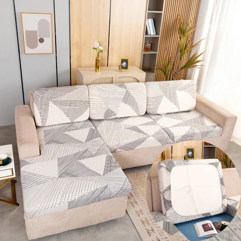 1/2/3/4 seat sofa cushion cover stretch sofa slipcover couch seat cover funiture protector floral printed