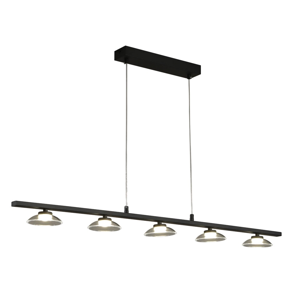 Modern Led Lighting Living Room Long Strip Chandeliers Dining Table Ceiling Lighs Meeting Room Café Bar Lamps Indoor Lamp
