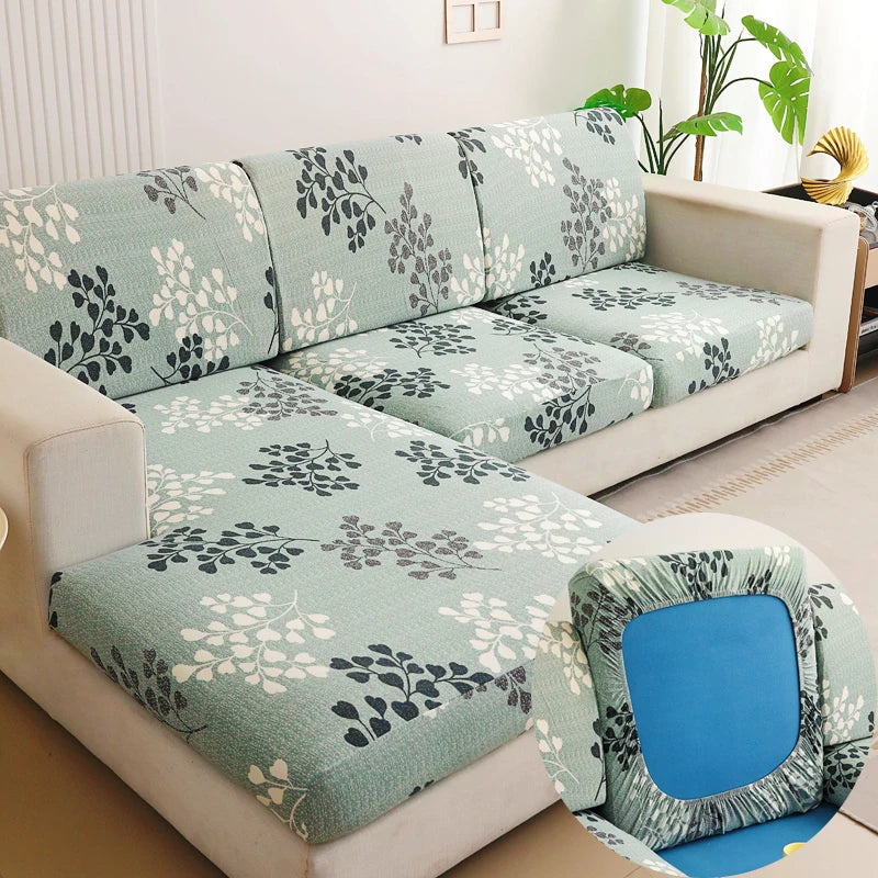 1/2/3/4 seat sofa cushion cover stretch sofa slipcover couch seat cover funiture protector floral printed