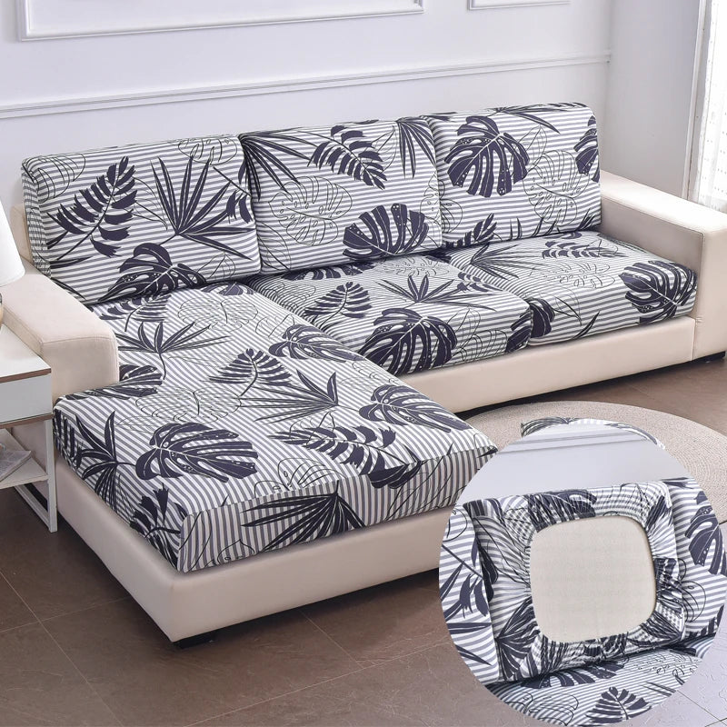 1/2/3/4 seat sofa cushion cover stretch sofa slipcover couch seat cover funiture protector floral printed