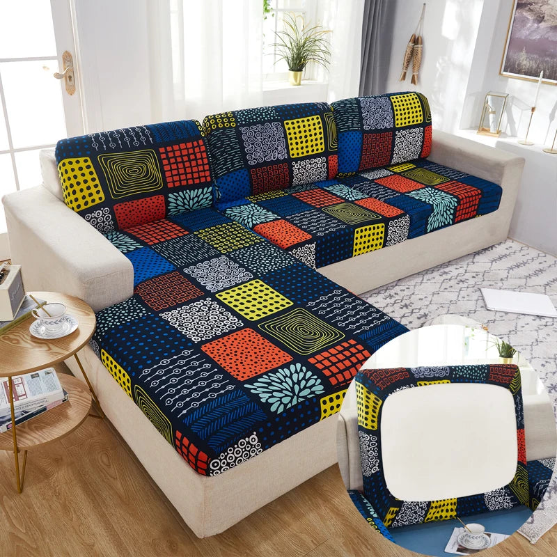 1/2/3/4 seat sofa cushion cover stretch sofa slipcover couch seat cover funiture protector floral printed