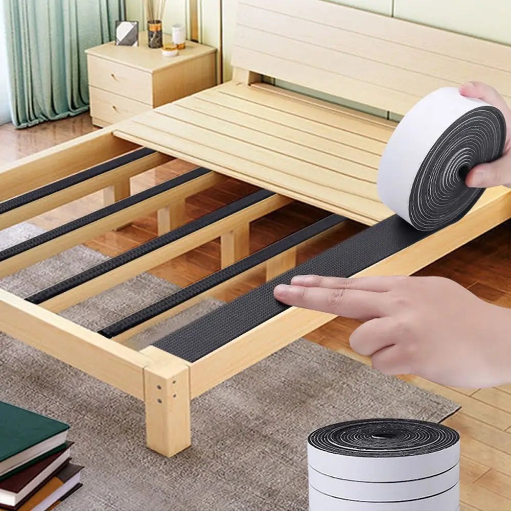 Prevent Loosening Bed Stabilizer Self-adhesive Anti-collision Bedside non-slip stickers Funiture Stabilizer Fixator