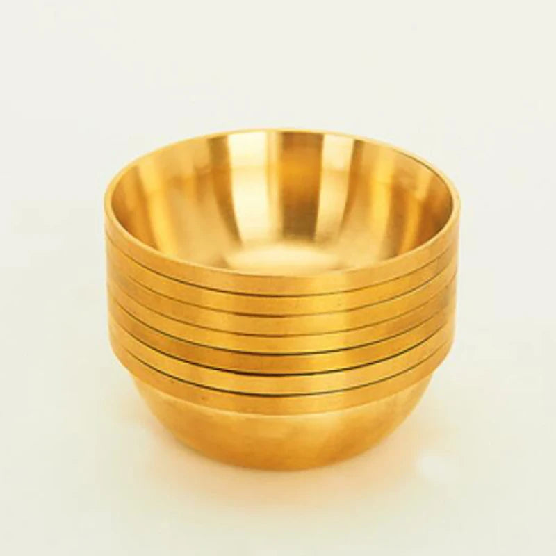 Pure Copper Offering Bowl Altar Supplies Home Accents Decor Water Rice Brass Shooting Prop Sacrificial Props Small
