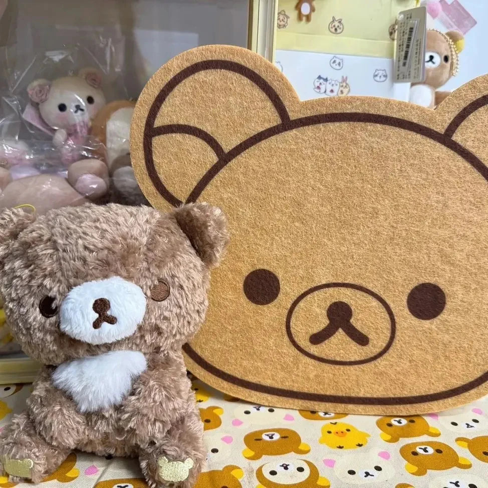 Cartoon Felt Board Home Decor Wall Decor Panel Felt Posters on The Wall Bear Wall Sticker Rilakkumas Children's Room Decorating