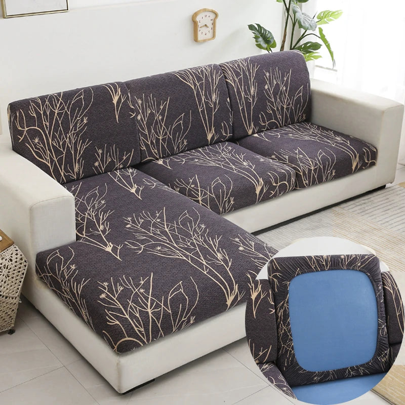1/2/3/4 seat sofa cushion cover stretch sofa slipcover couch seat cover funiture protector floral printed