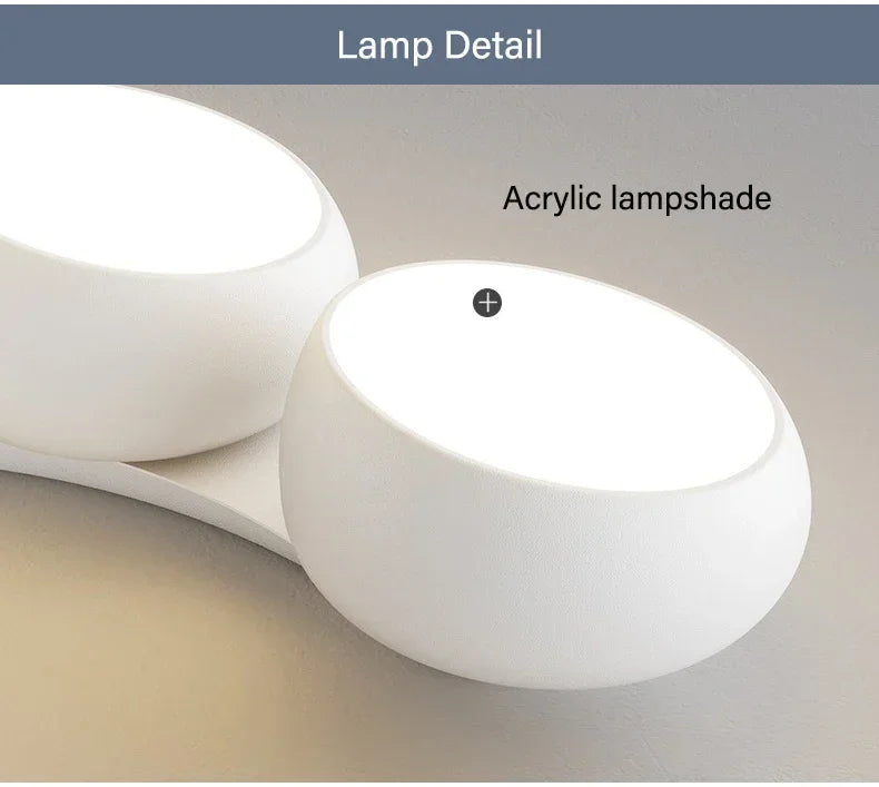 New style, simple, modern and elegant living room main light, office lighting, bedroom minimalist ceiling light