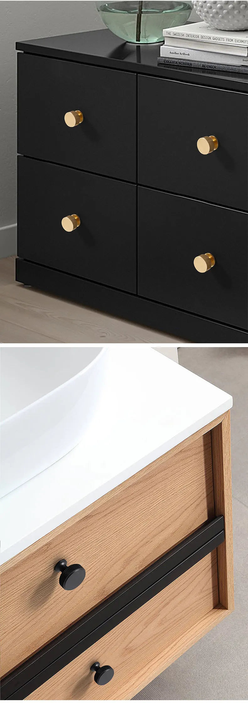 Multiple Furniture Knobs Kurled Cabinet Handles Bathroom Funiture Pulls Drawer Small Knobs