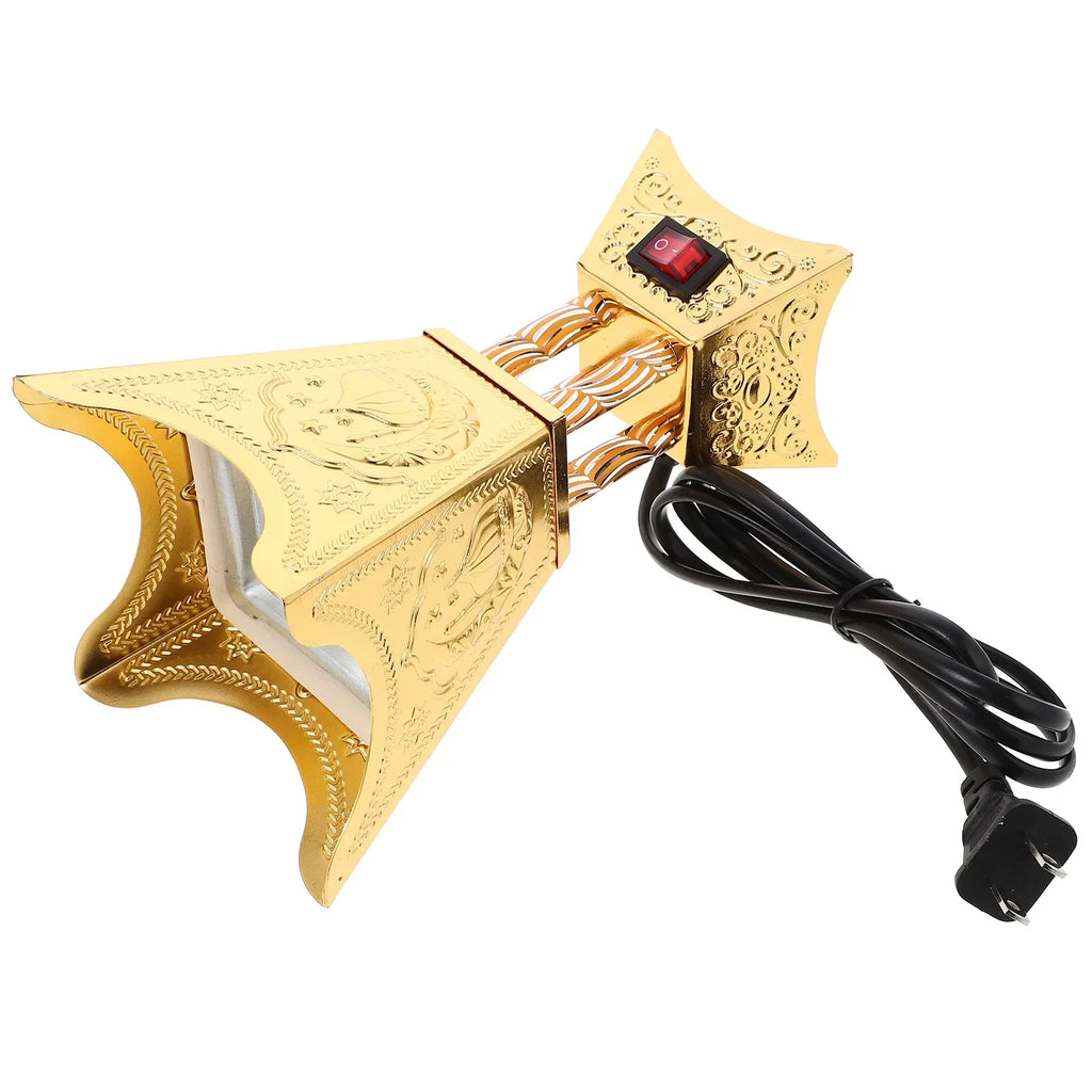 NEW Plug-in Burner Home Accents Decor Electric Sandalwood Decoration Aroma Iron Forniture Retro Stove Temple