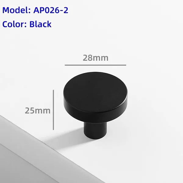 Multiple Furniture Knobs Kurled Cabinet Handles Bathroom Funiture Pulls Drawer Small Knobs