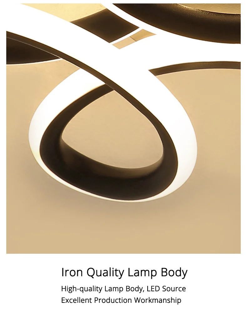 Modern LED Chandelier Lighting For Living Room Bedroom New Lamp Gold Frame Aluminum Dropshipping Indoor Fixture Light Lustres