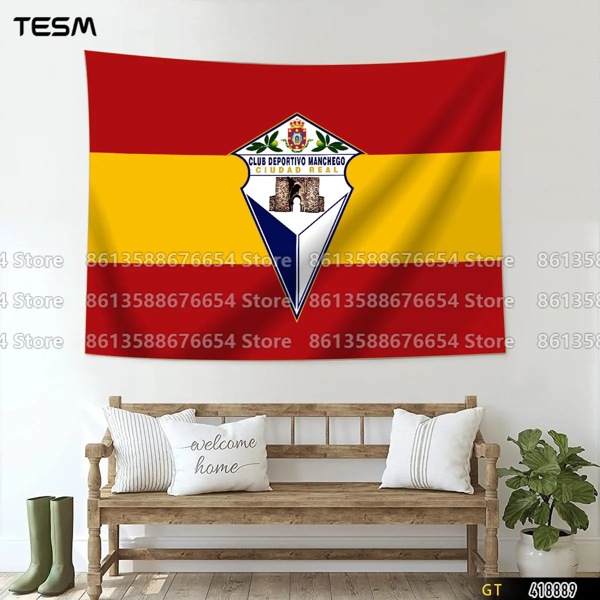 Wall Art Decor  Fabric Tapestry Wall Hanging  Living Room Bedroom Kitchen Dorm Decor Multi  Flag 3D printed pattern