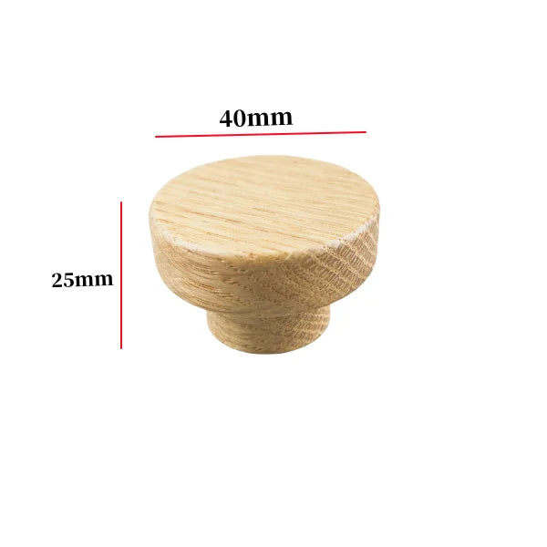 Nordic Wood Furniture Handles OAK  Walnut Knob Wooden T Bar Wardrobe Pulls Luxury Decoration Wooden Funiture Hardware