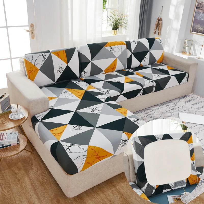 1/2/3/4 seat sofa cushion cover stretch sofa slipcover couch seat cover funiture protector floral printed