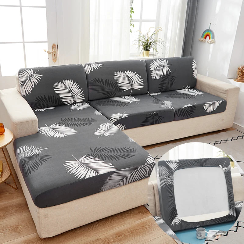 1/2/3/4 seat sofa cushion cover stretch sofa slipcover couch seat cover funiture protector floral printed