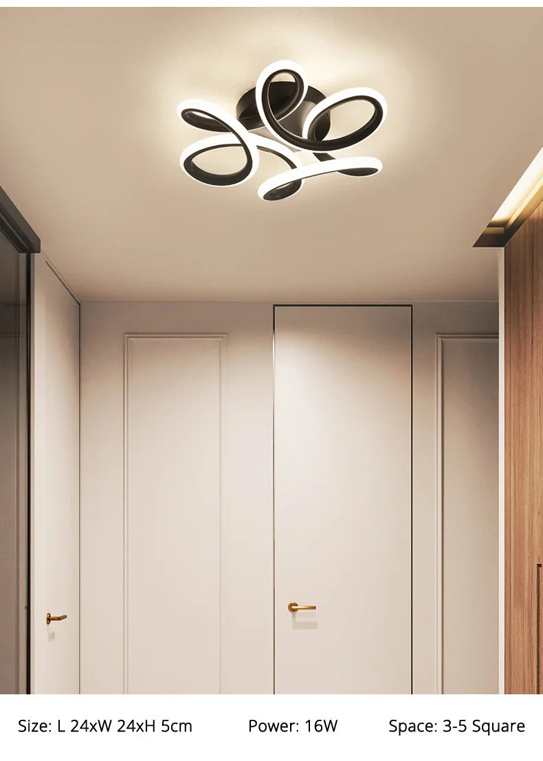 Modern LED Chandelier Lighting For Living Room Bedroom New Lamp Gold Frame Aluminum Dropshipping Indoor Fixture Light Lustres