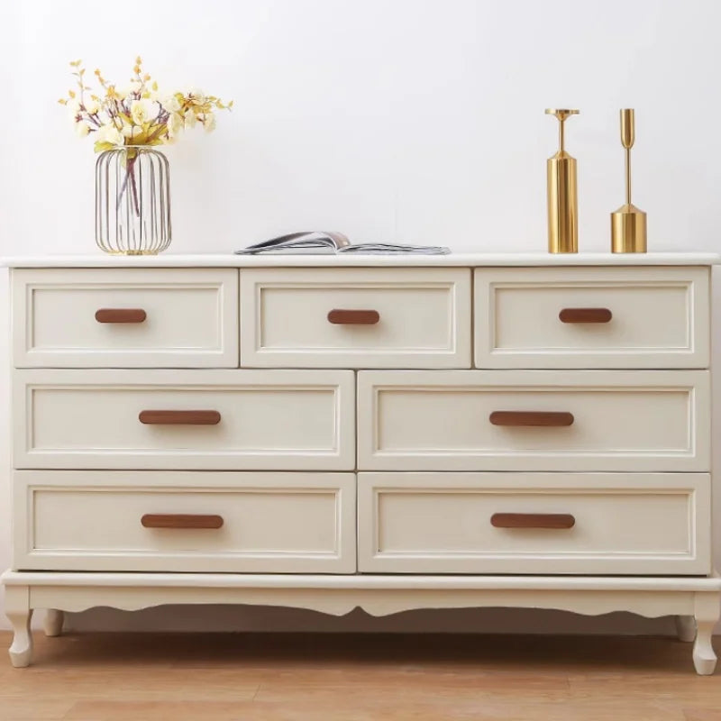 Nordic Wood Furniture Handles OAK  Walnut Knob Wooden T Bar Wardrobe Pulls Luxury Decoration Wooden Funiture Hardware